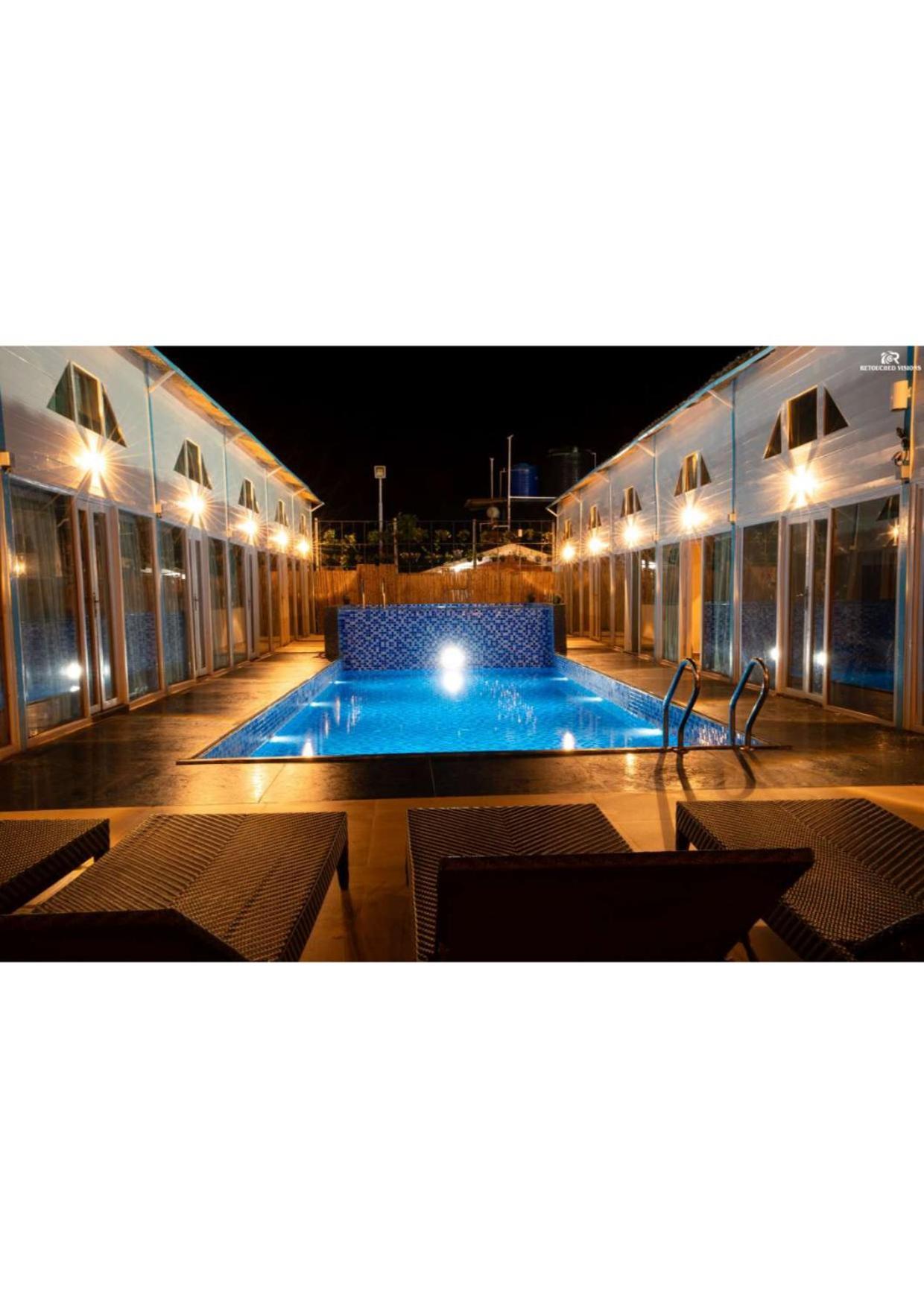 Bayview Cottage Pool Anjuna Esterno foto