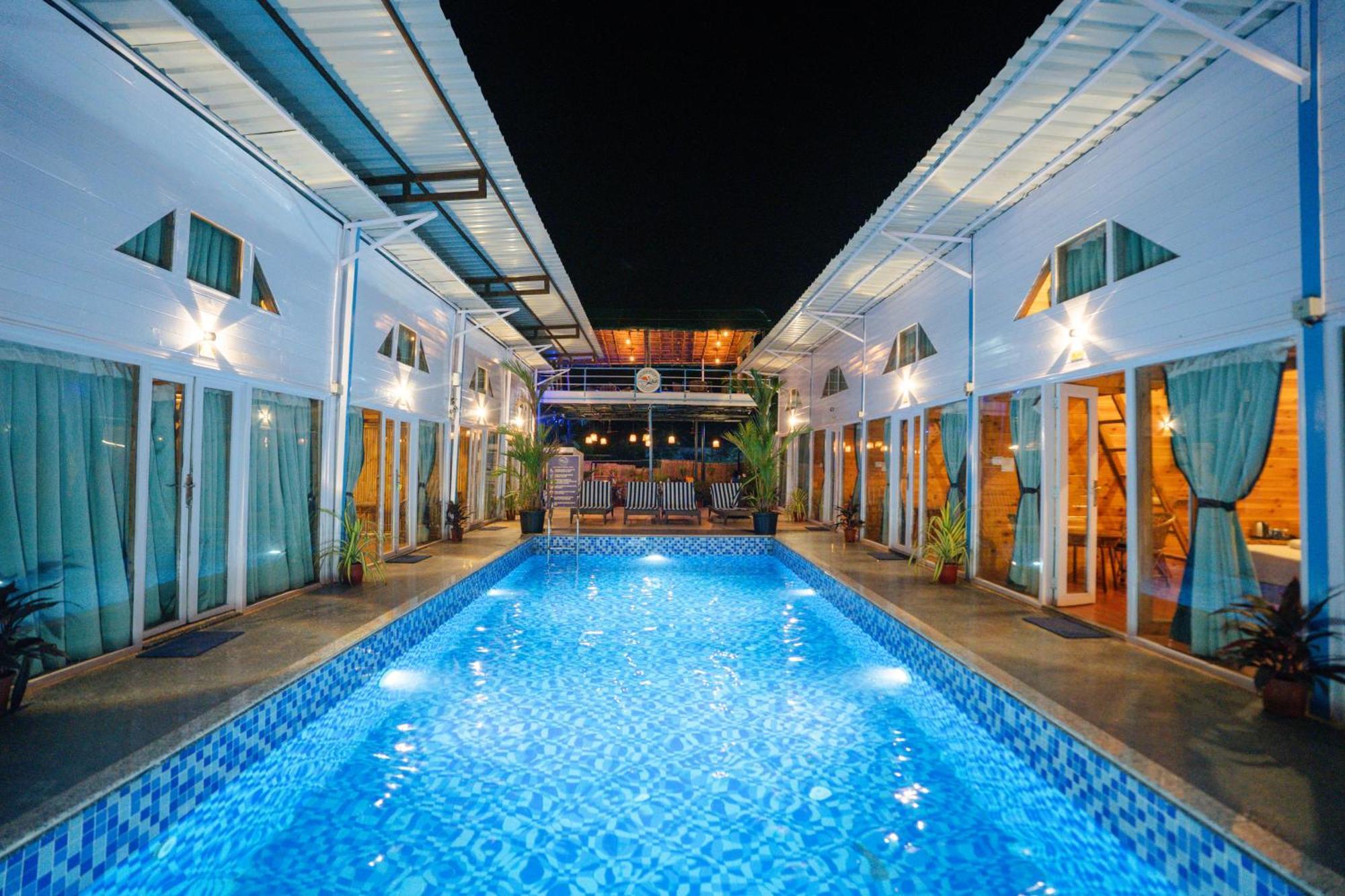 Bayview Cottage Pool Anjuna Esterno foto