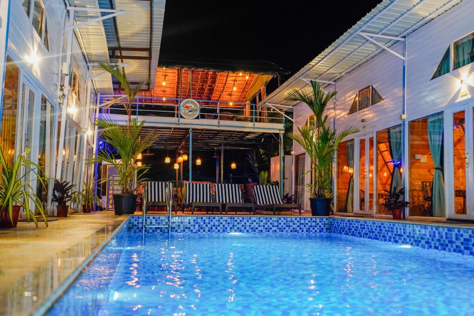 Bayview Cottage Pool Anjuna Esterno foto