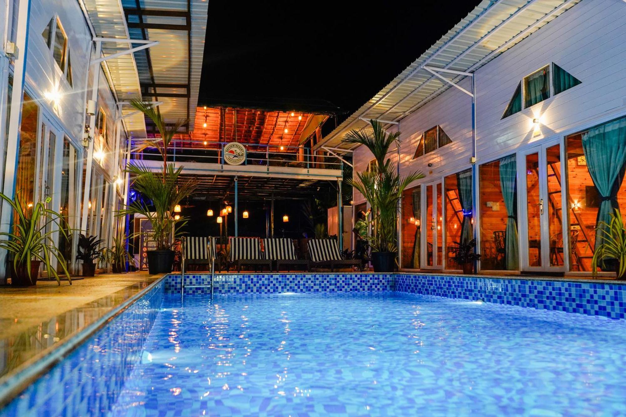 Bayview Cottage Pool Anjuna Esterno foto